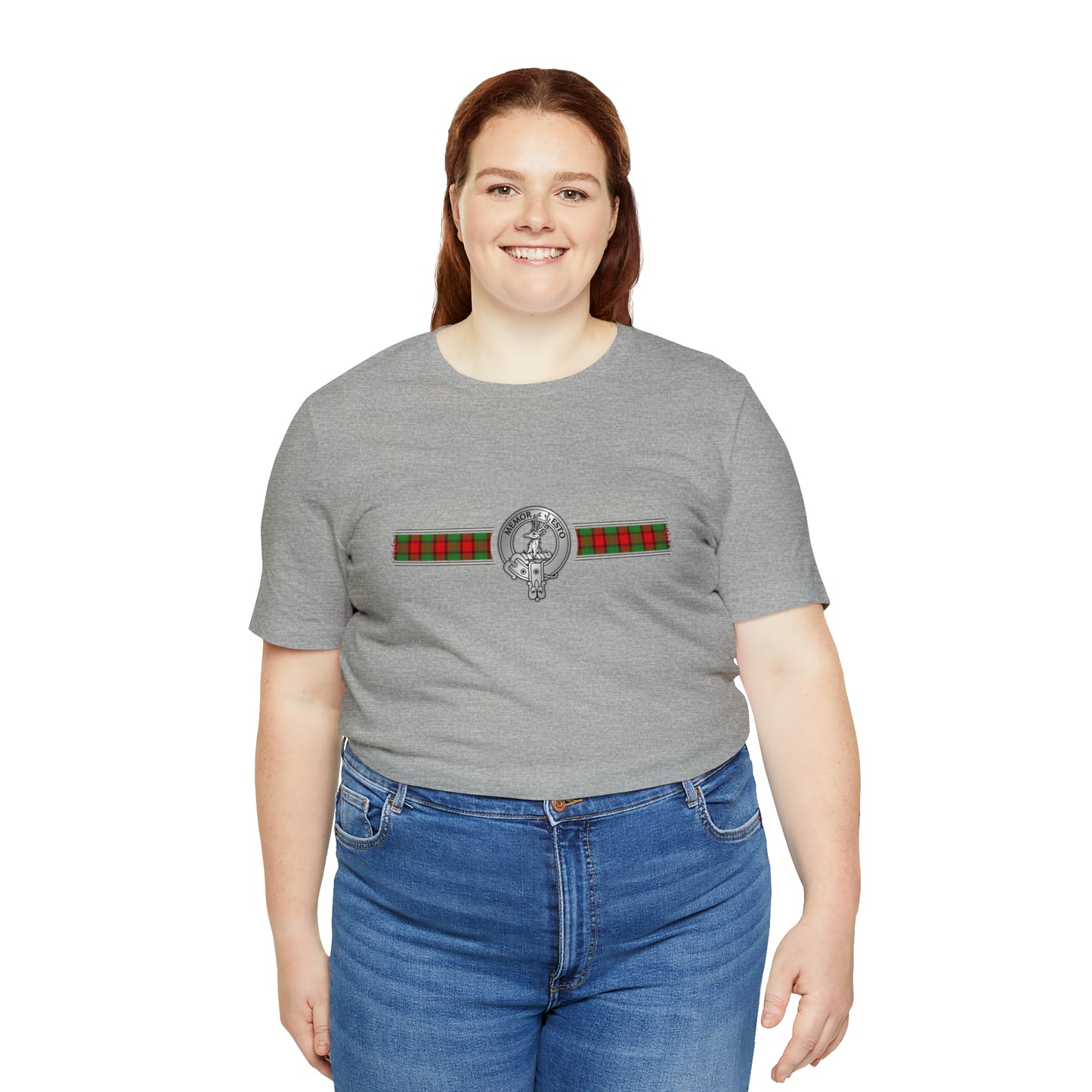 Clan MacPhail Crest & Tartan | Unisex T-Shirt