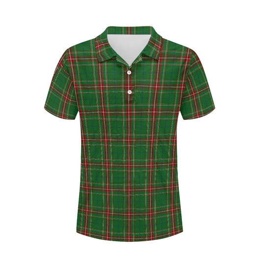 Clan Steel Tartan Polo