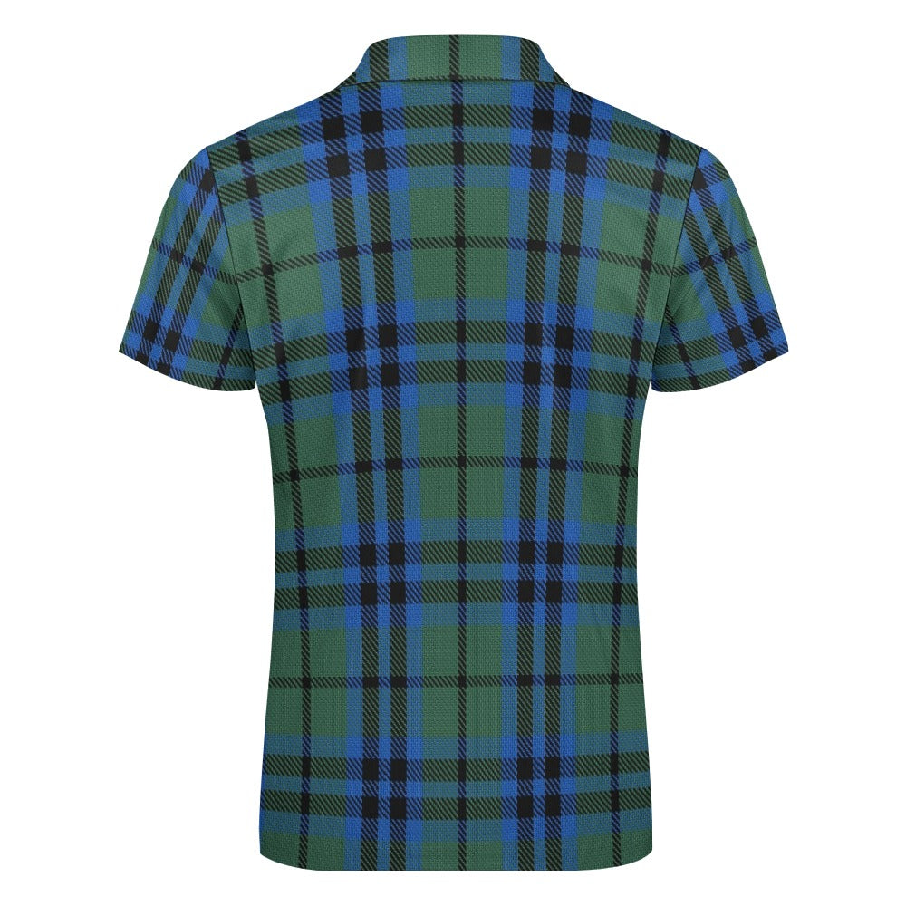 Clan Keith Tartan Short sleeve polo shirt