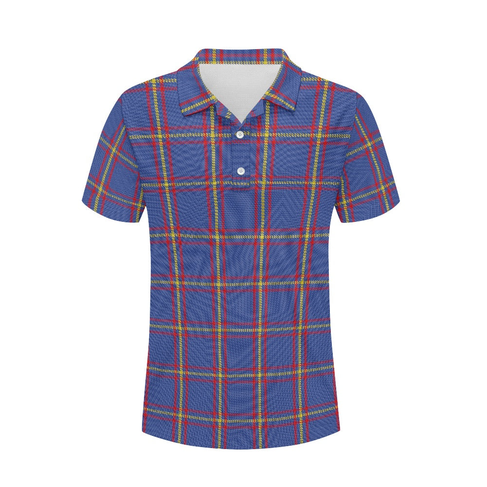 Clan MacLaine Tartan Polo Shirt