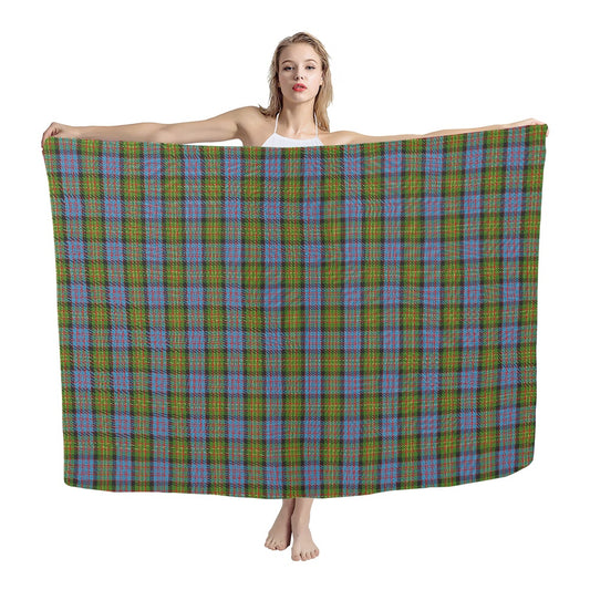 Clan Bowie Tartan Chiffon Scarf