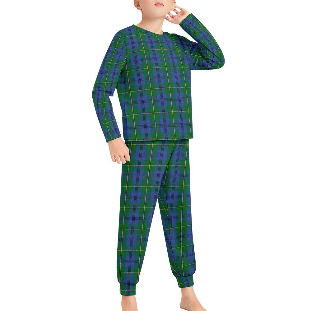 Clan Johnstone Tartan Boy's Pajama suit