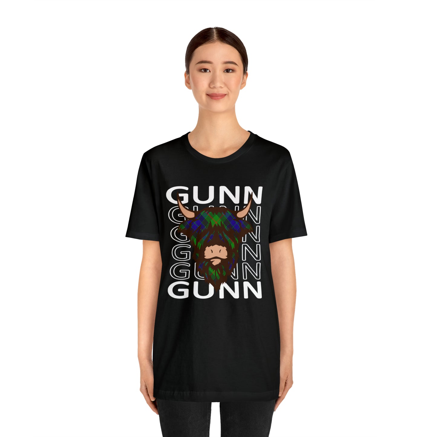 Clan Gunn | Hairy Coo | Unisex T-Shirt