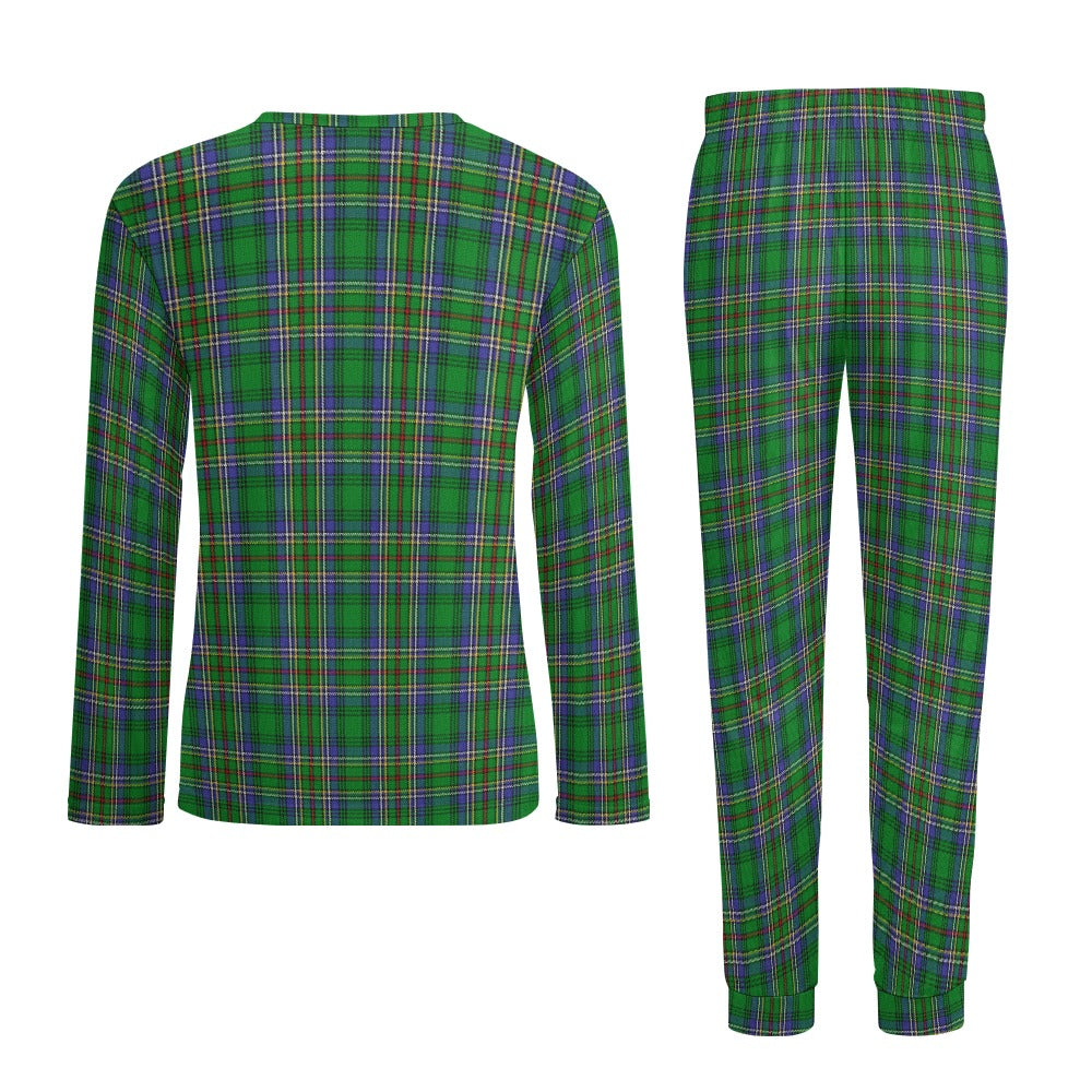 Clan Cockburn Tartan Men's Pajama suit