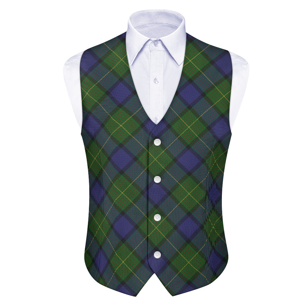 Clan Muir Tartan Bias Suit vest jacket