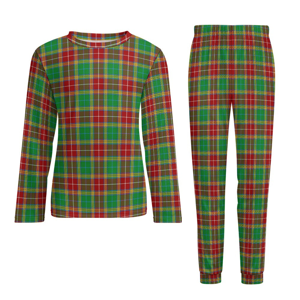 Clan Baxter Tartan Men's Pajama suit