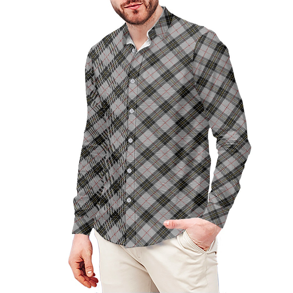 Clan MacPherson Tartan long-sleeved shirt