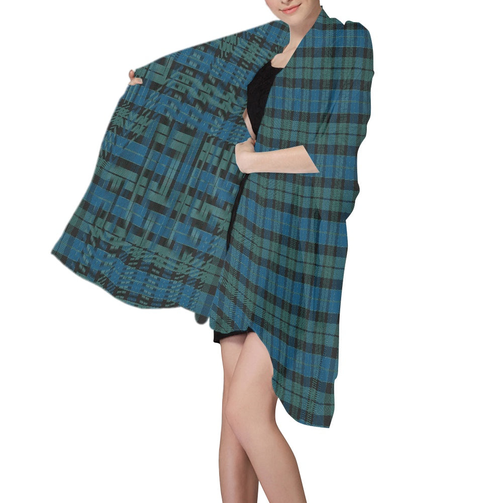 Clan MacKay Ancient Tartan Chiffon Scarf
