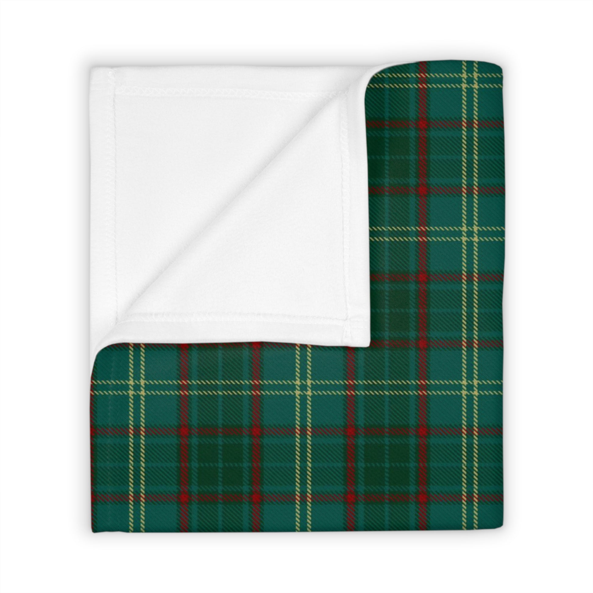 Irish County Armagh Tartan Throw Blanket