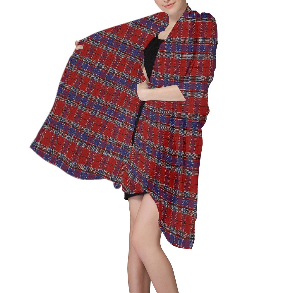 Clan MacCready Tartan Chiffon Scarf