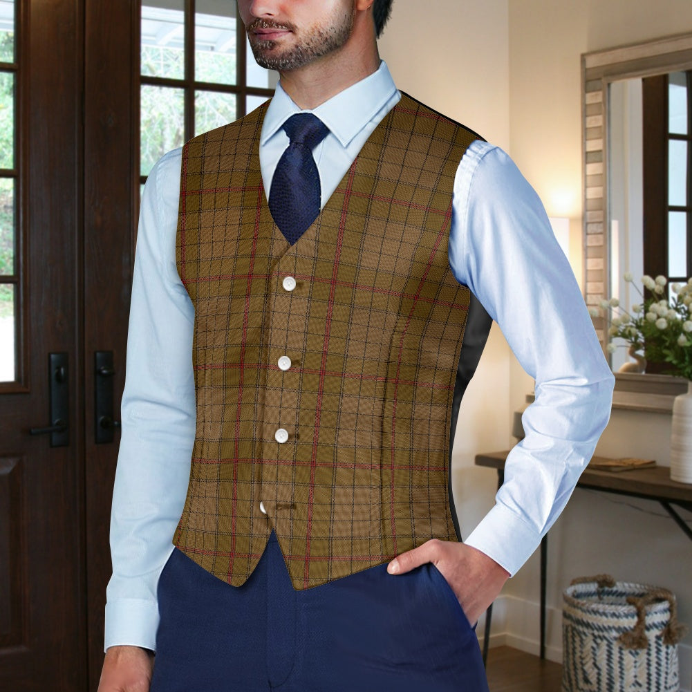 Irish Province Ulster Tartan Suit vest jacket