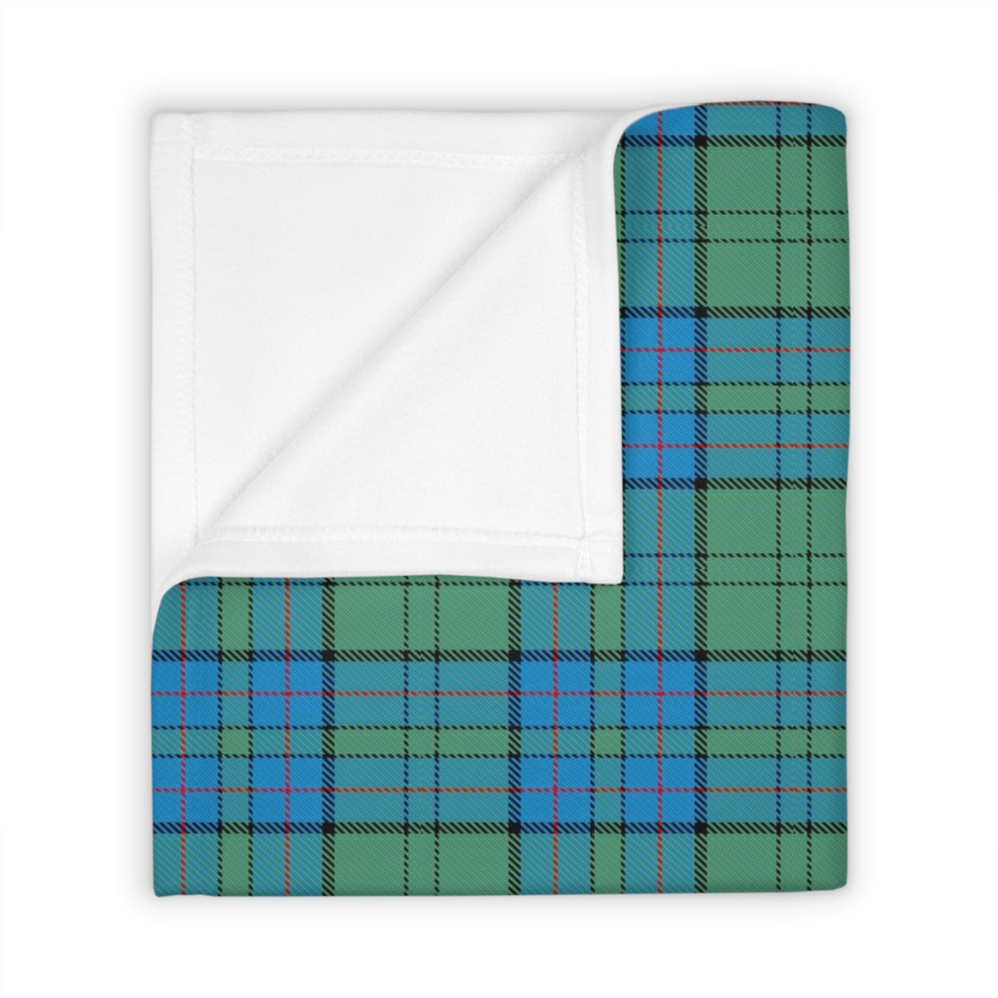 Clan Lockhart Tartan Throw Blanket