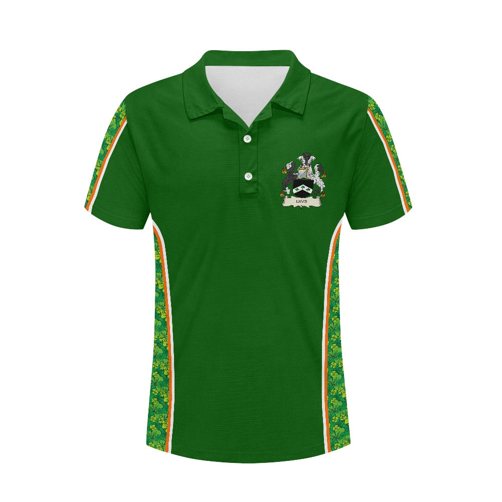 Irish Arms - Davis Shamrock Polo Shirt