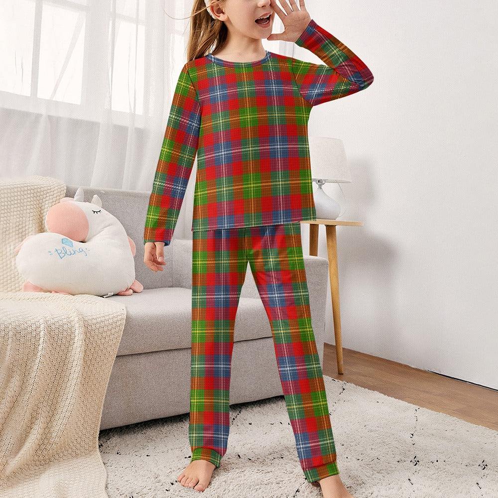 Clan Forrester Tartan Girl's Pajama suit