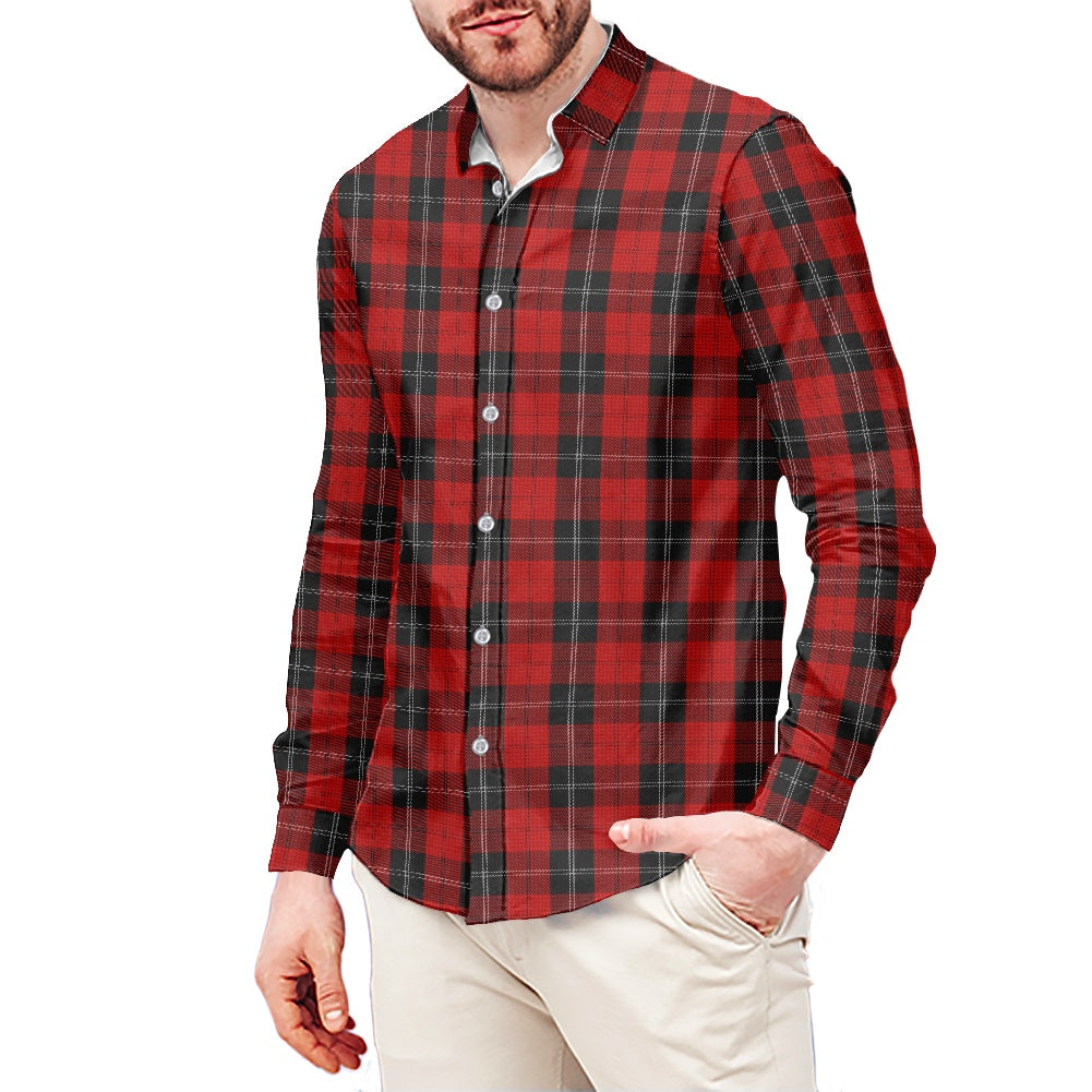 Clan Ramsay Tartan long-sleeved shirt