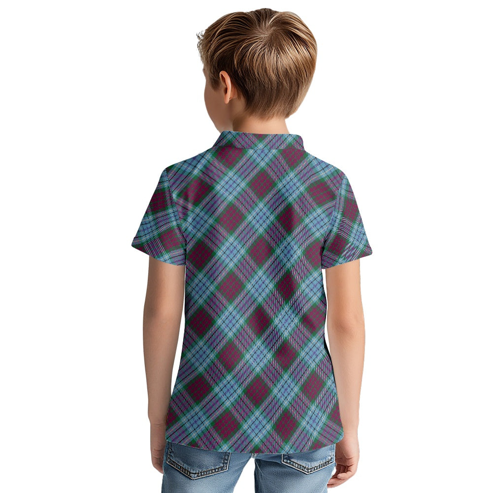 Dun Broch Tartan Children's POLO shirt
