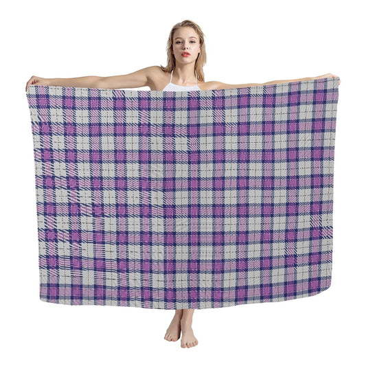 Dance - Kerr Orchid Tartan Chiffon Scarf