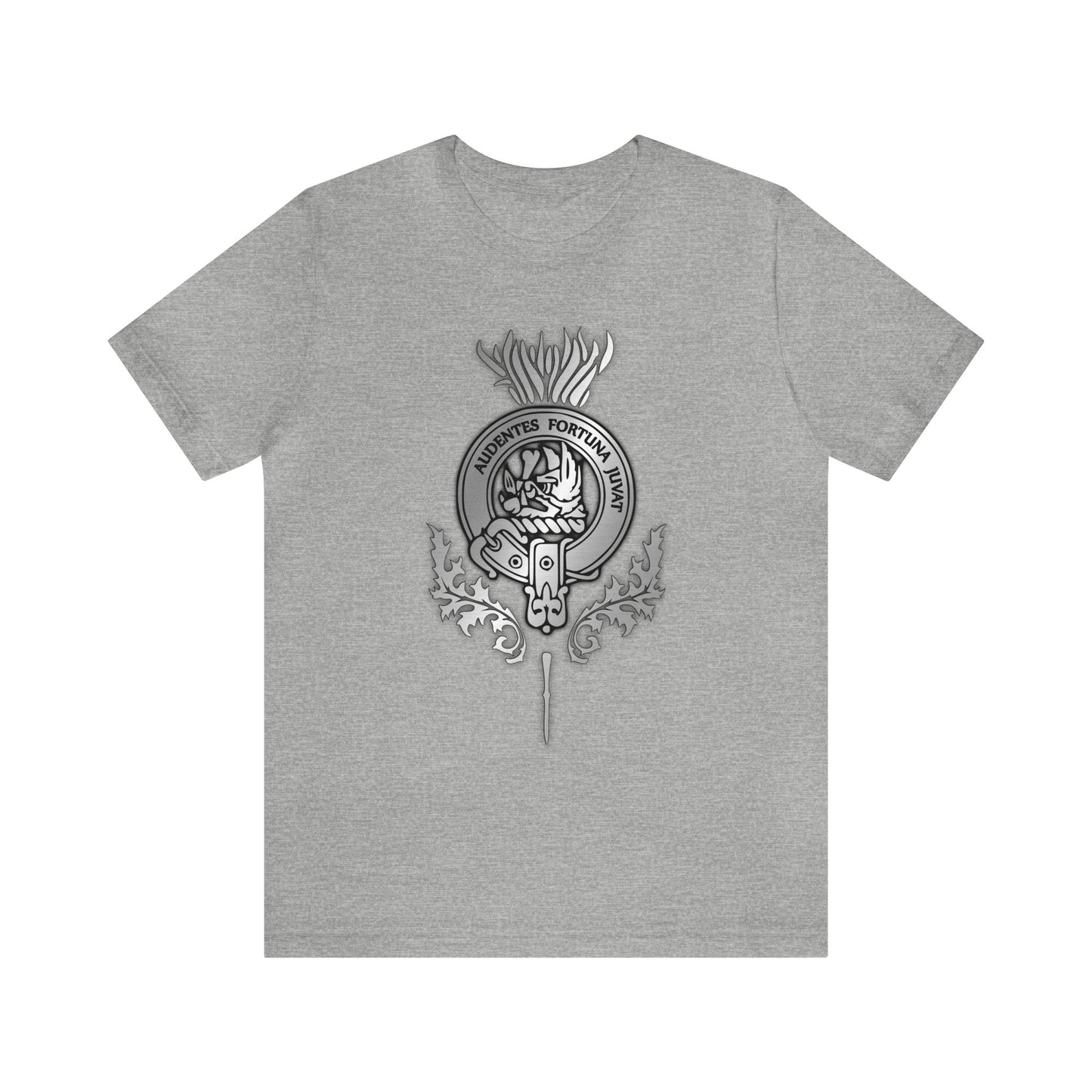 Clan MacKinnon Crest & Thistle | Unisex T-Shirt