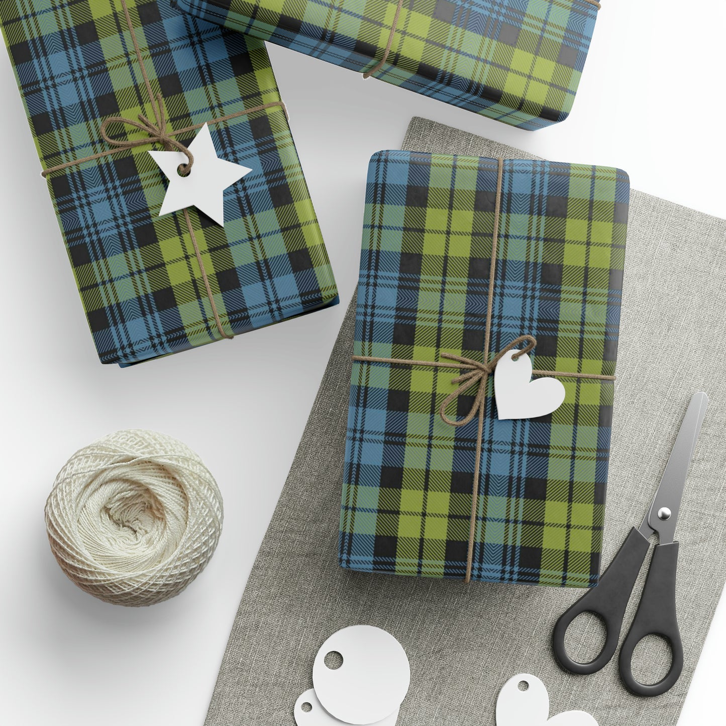 Clan Campbell Tartan Wrapping Papers