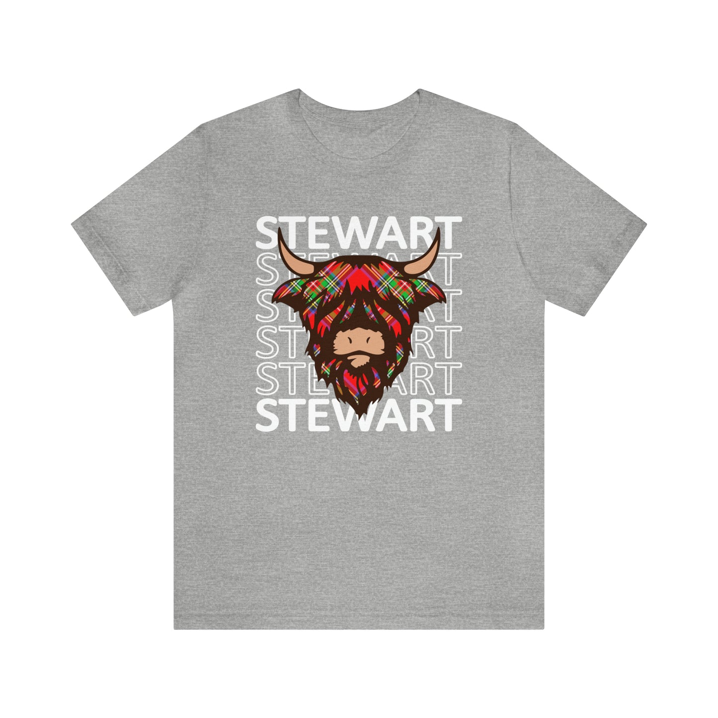 Clan Stewart | Hairy Coo | Unisex T-Shirt