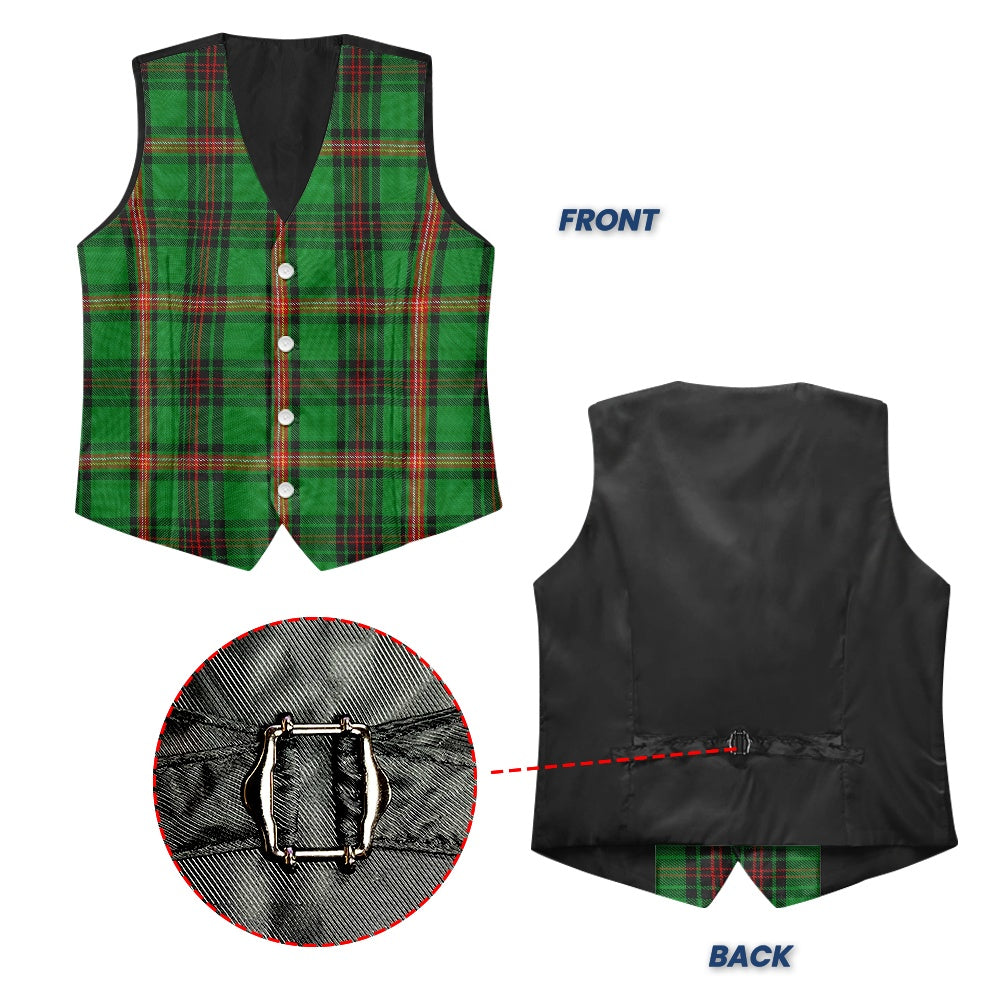 Clan Kinnear Tartan Suit vest jacket