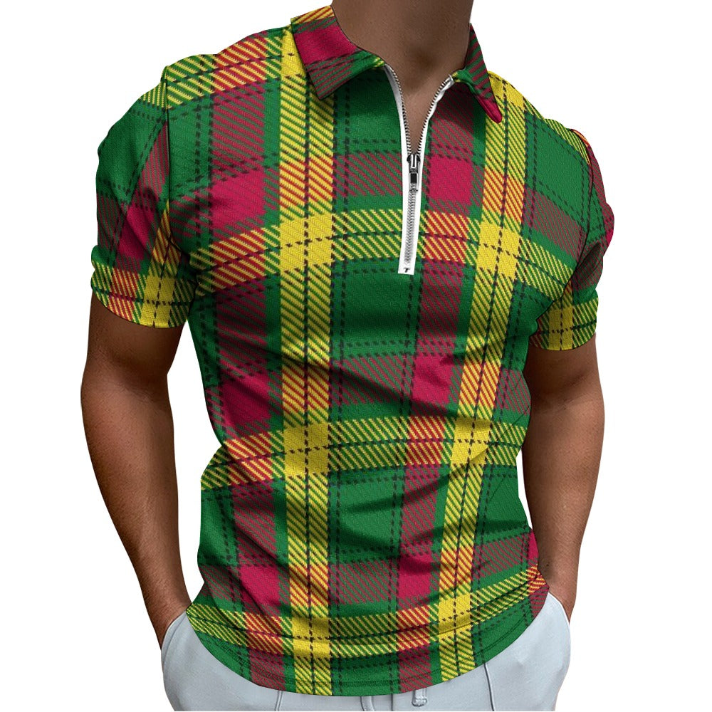 Clan MacMillan Tartan Short sleeve polo shirt