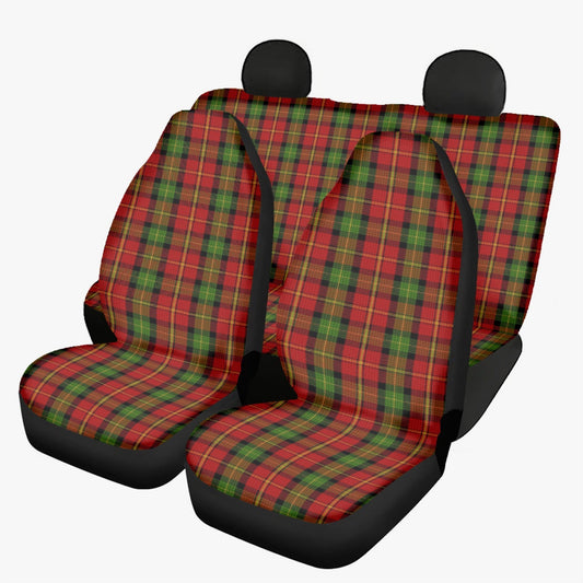 Clan Blackstock Tartan Car Seat Covers - 3Pcs