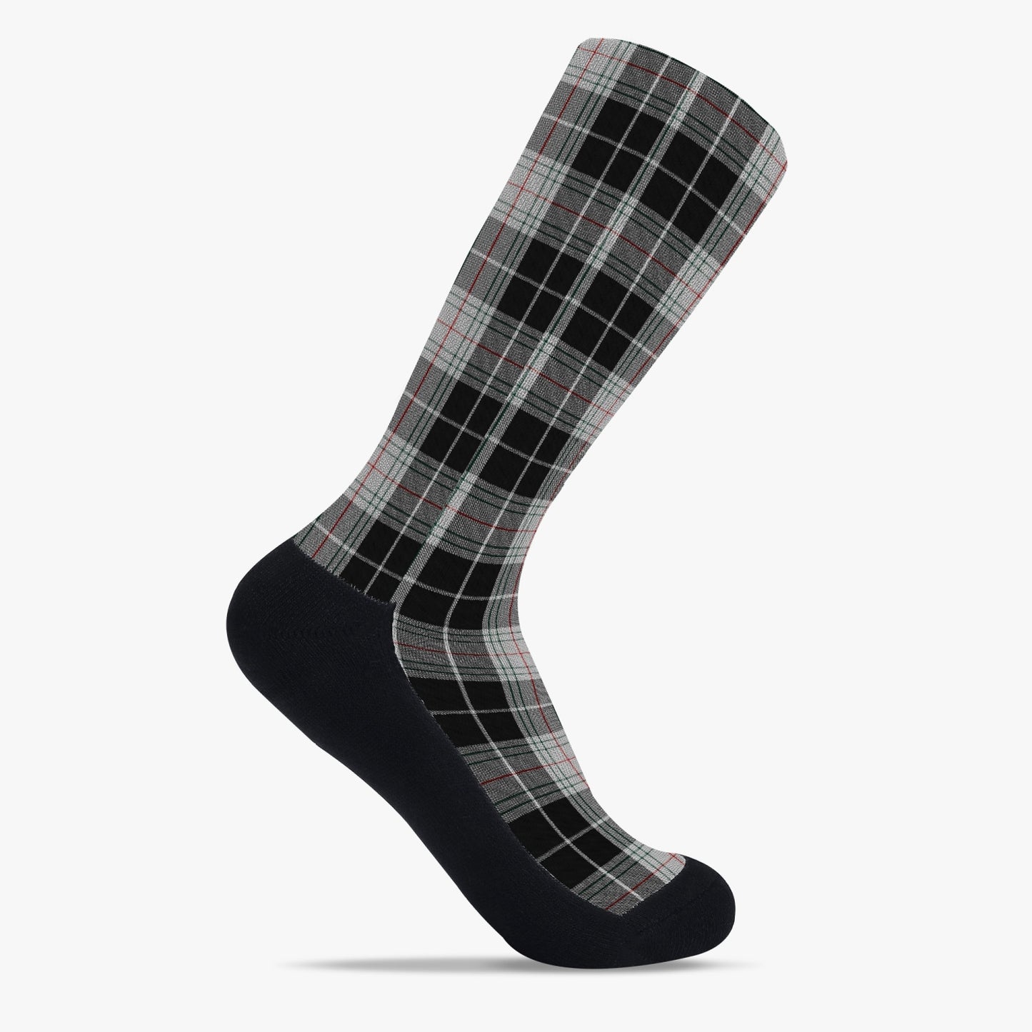 Cornish St Piran Dress Tartan Reinforced Sports Socks