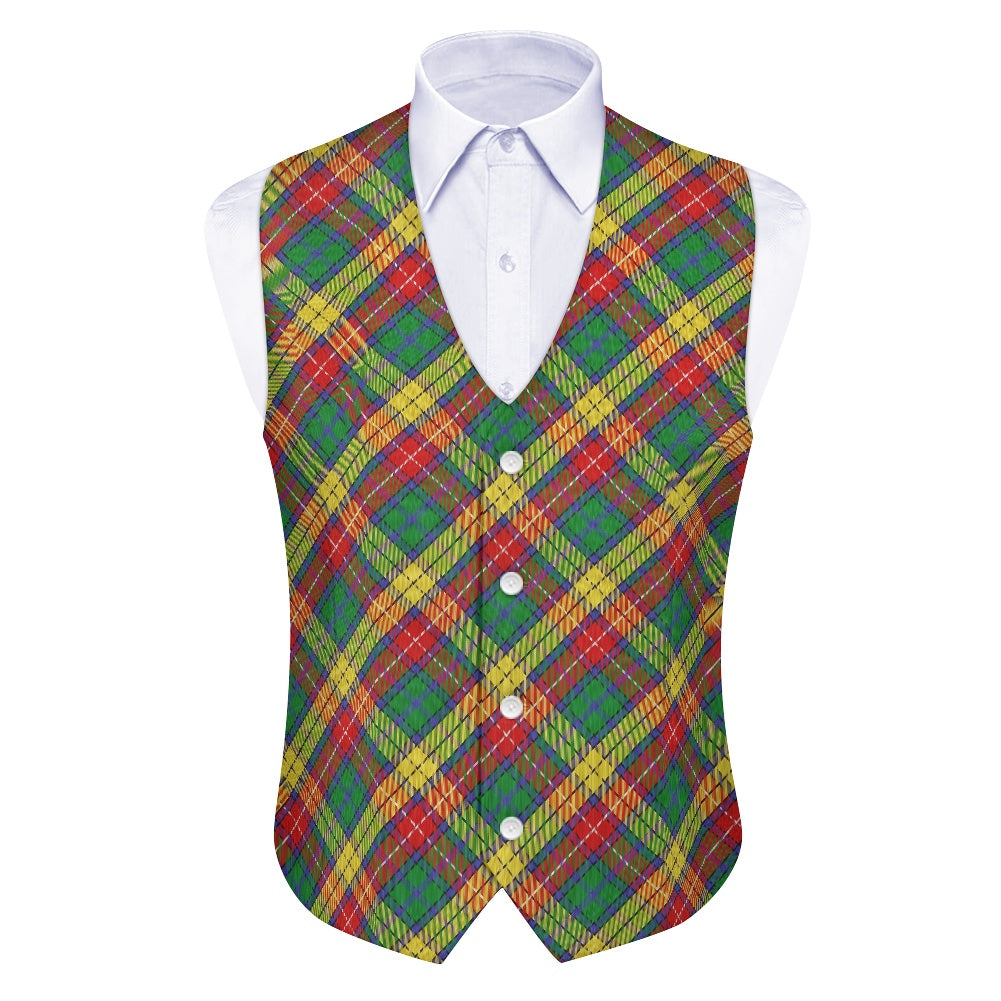 Clan Buchanan Tartan Suit vest jacket