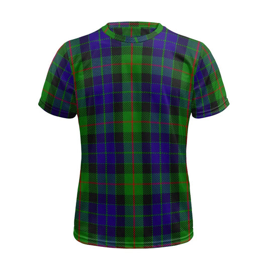 Clan Gunn Tartan Football Shirt