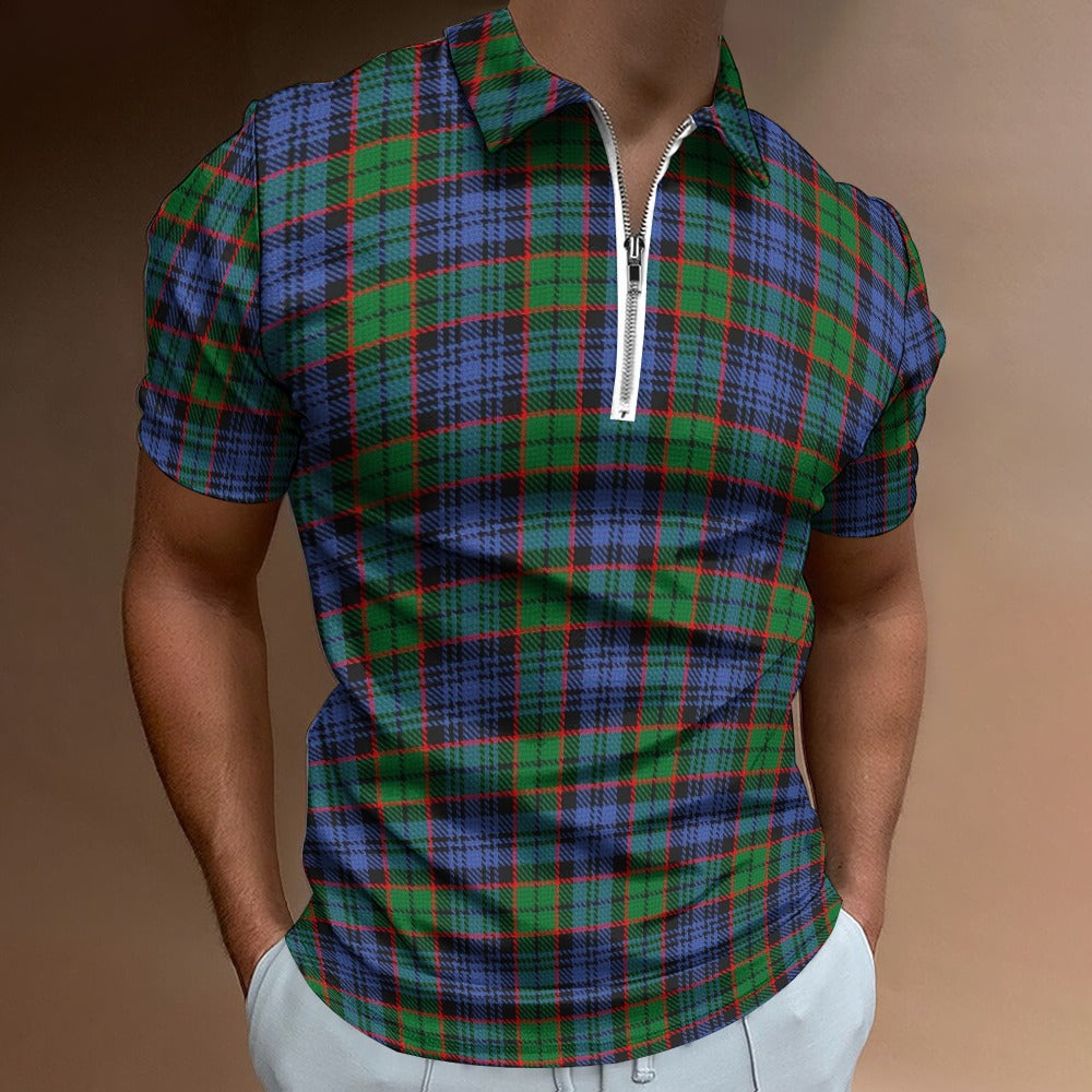 Clan Fletcher Tartan Short sleeve polo shirt