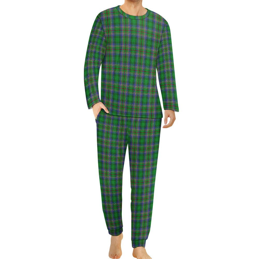 Clan Cockburn Tartan Men's Pajama suit