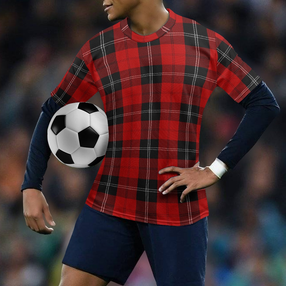 Clan Ramsay Tartan Football Shirt