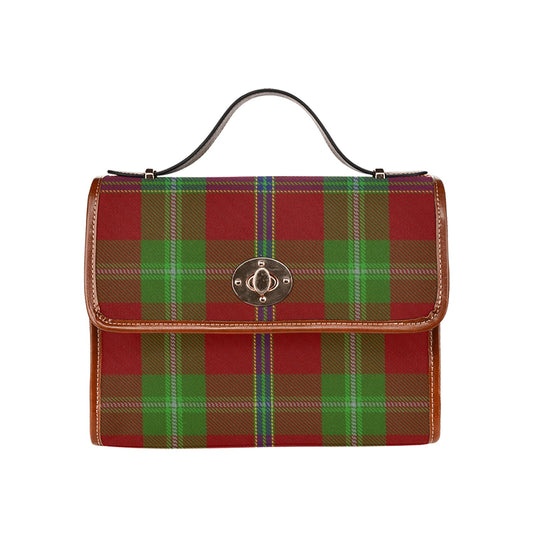 Irish County Connemara Tartan Canvas Handbag