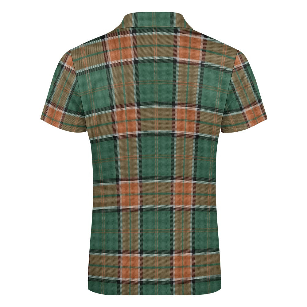 Clan Pollock Tartan Short sleeve polo shirt