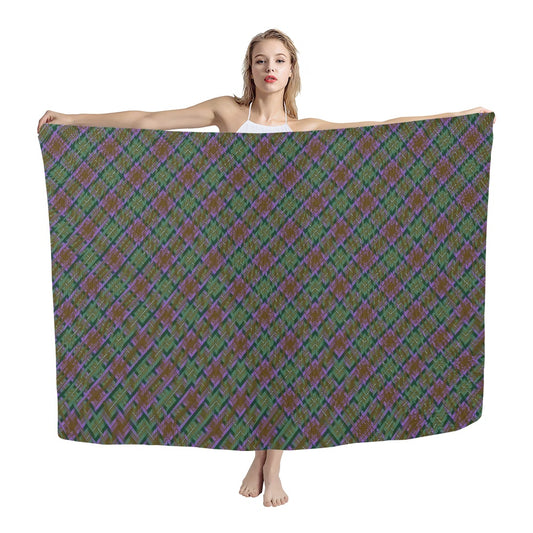 Isle of Skye Tartan Bias Chiffon Scarf