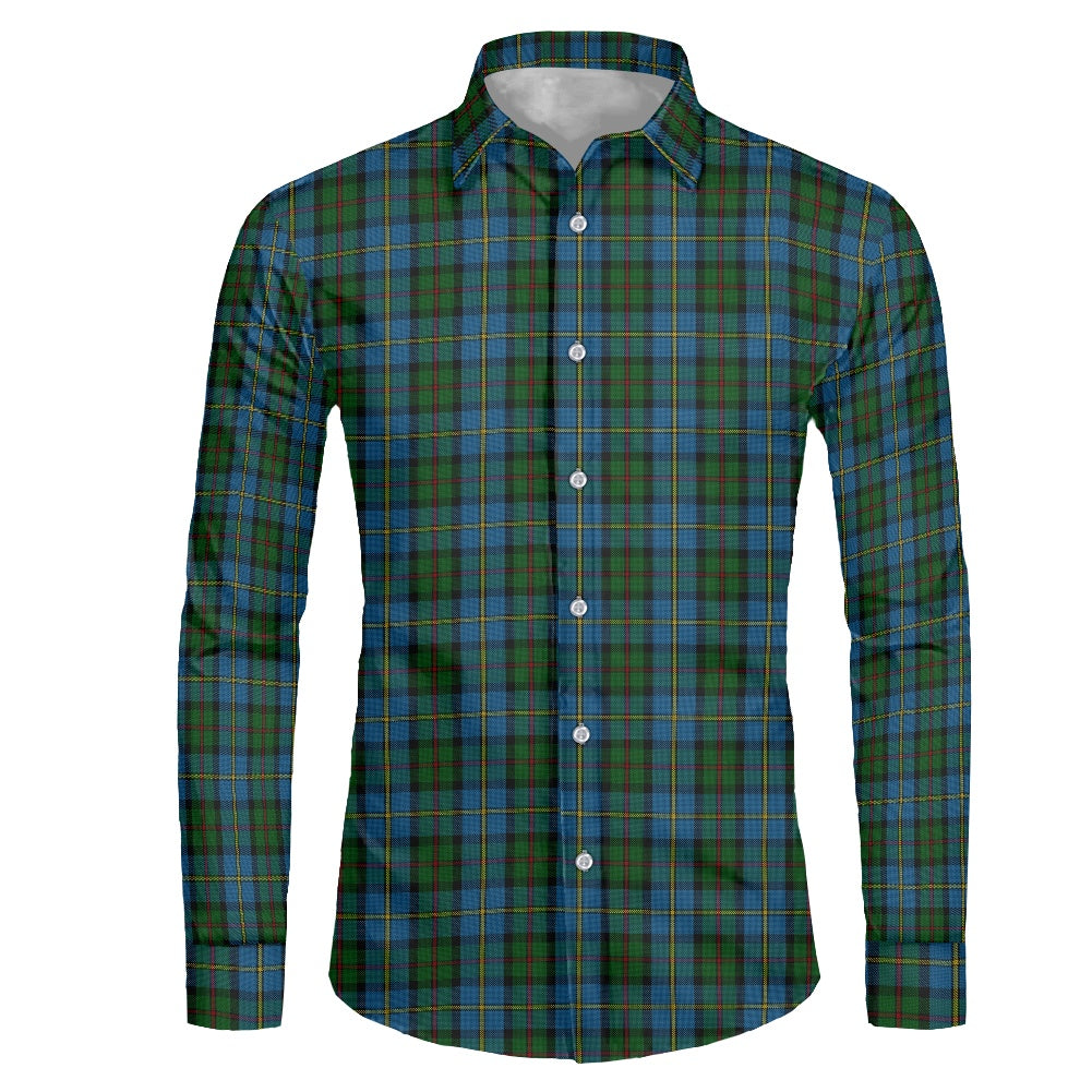 Clan MacLeod of Harris Tartan Men's long-sleeved shirt