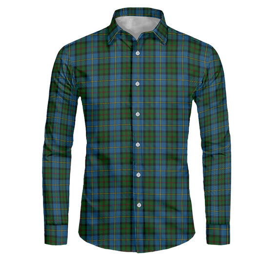 Clan MacLeod of Harris Tartan Men's long-sleeved shirt