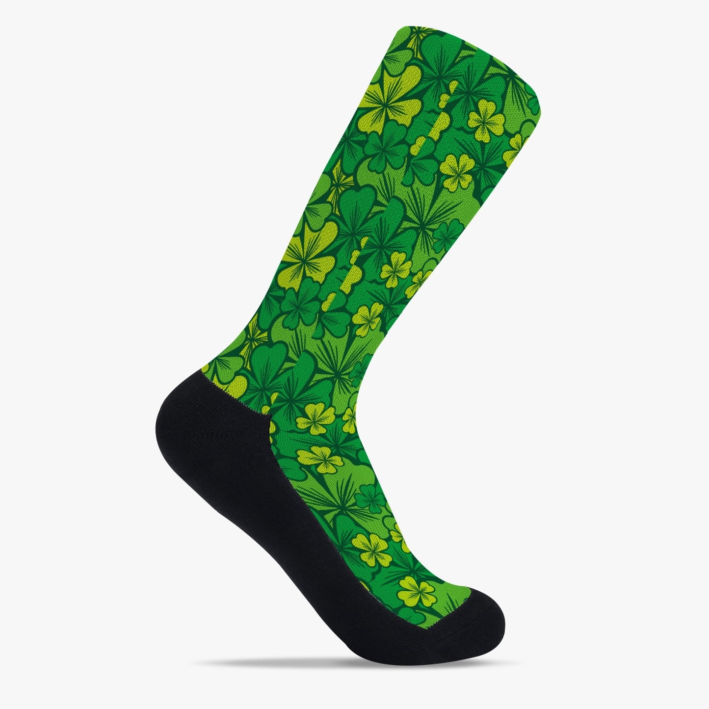 Irish Shamrock Reinforced Sports Socks