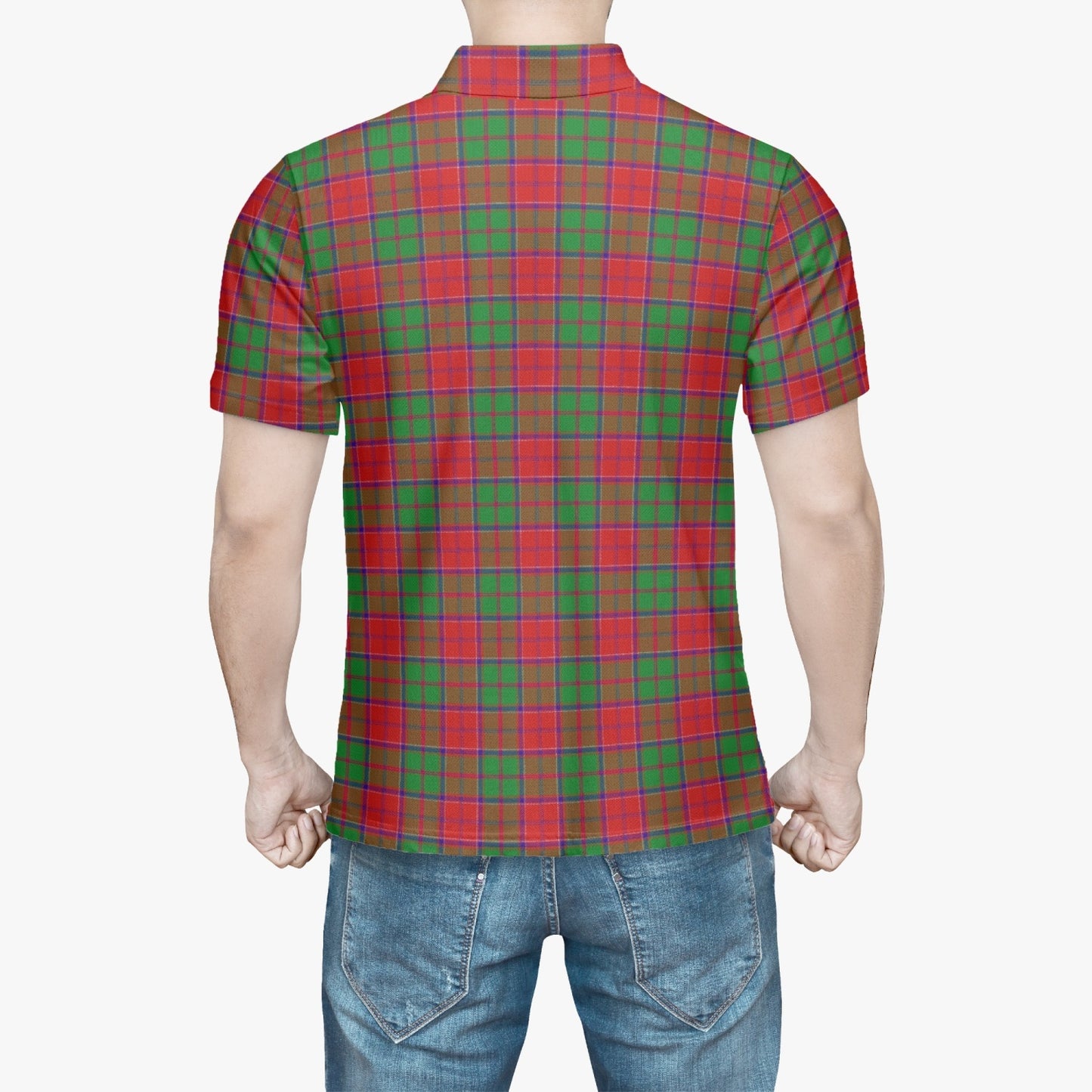 Clan Grant Tartan Polo Shirt