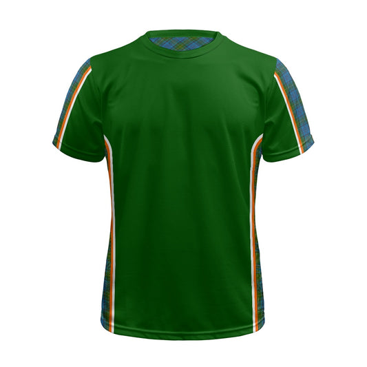 Irish County Donegal Tartan Strip Football Shirt