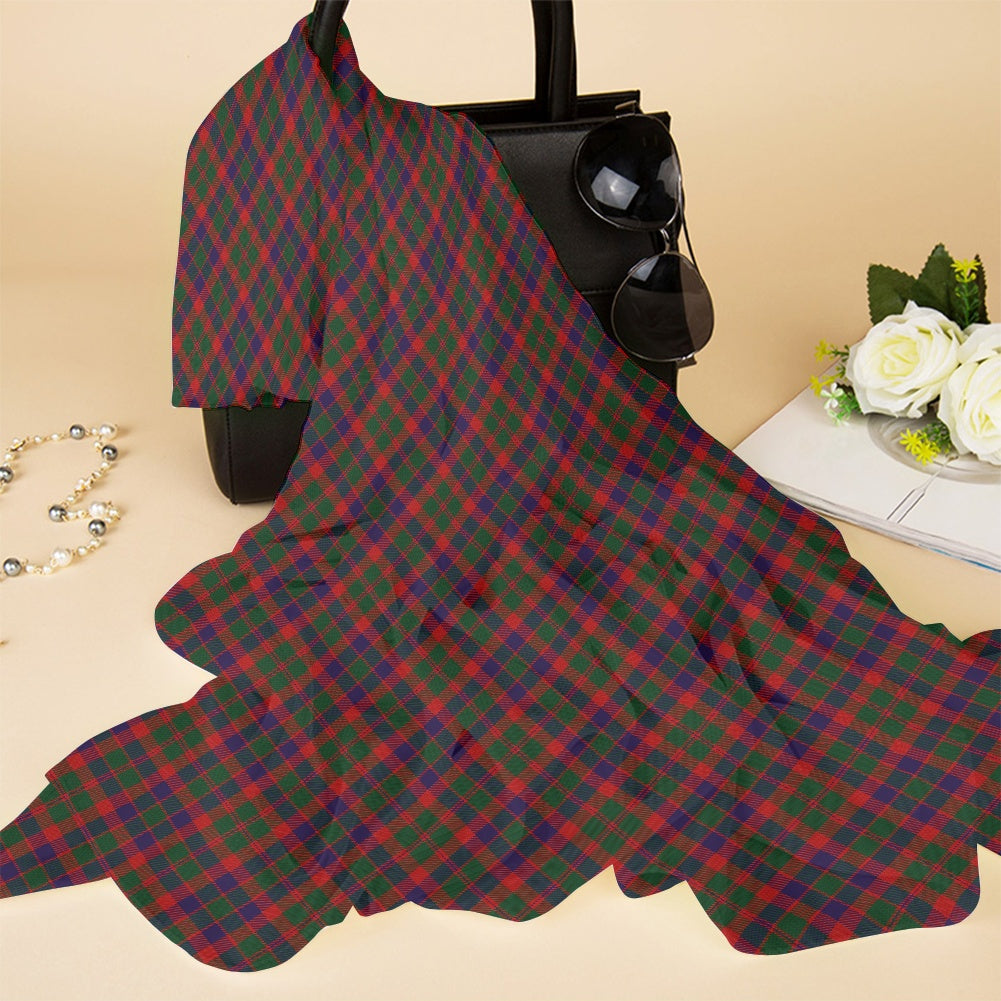 District - Glasgow Tartan Bias Chiffon Scarf