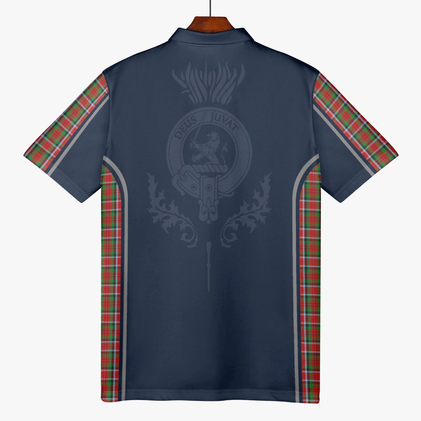 Clan MacDuff Crest & Tartan Polo Shirt