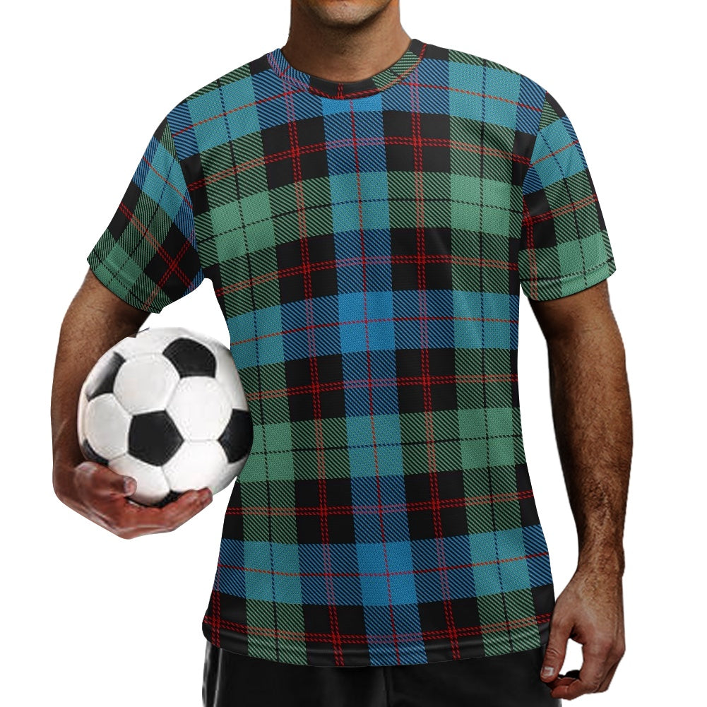 Clan Guthrie Tartan Football Shirt white