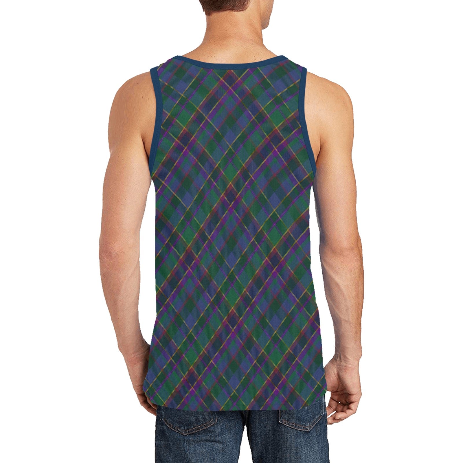 Fourth Fold Tartan Men's Tank Top