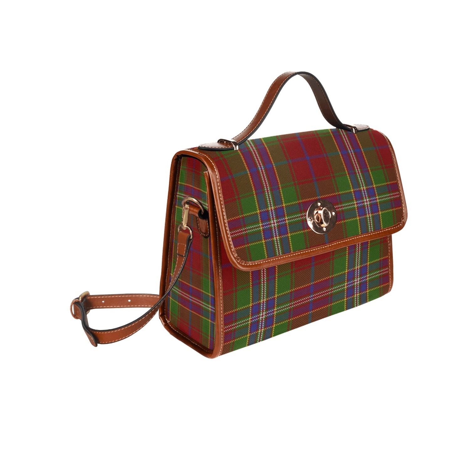 Clan Michael of Appin Tartan Waterproof Canvas Handbag