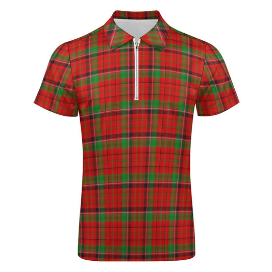 Clan Nicholson Tartan Short sleeve polo shirt