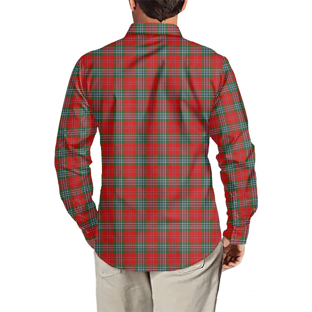 Clan MacLean Tartan Men's long-sleeved shirt