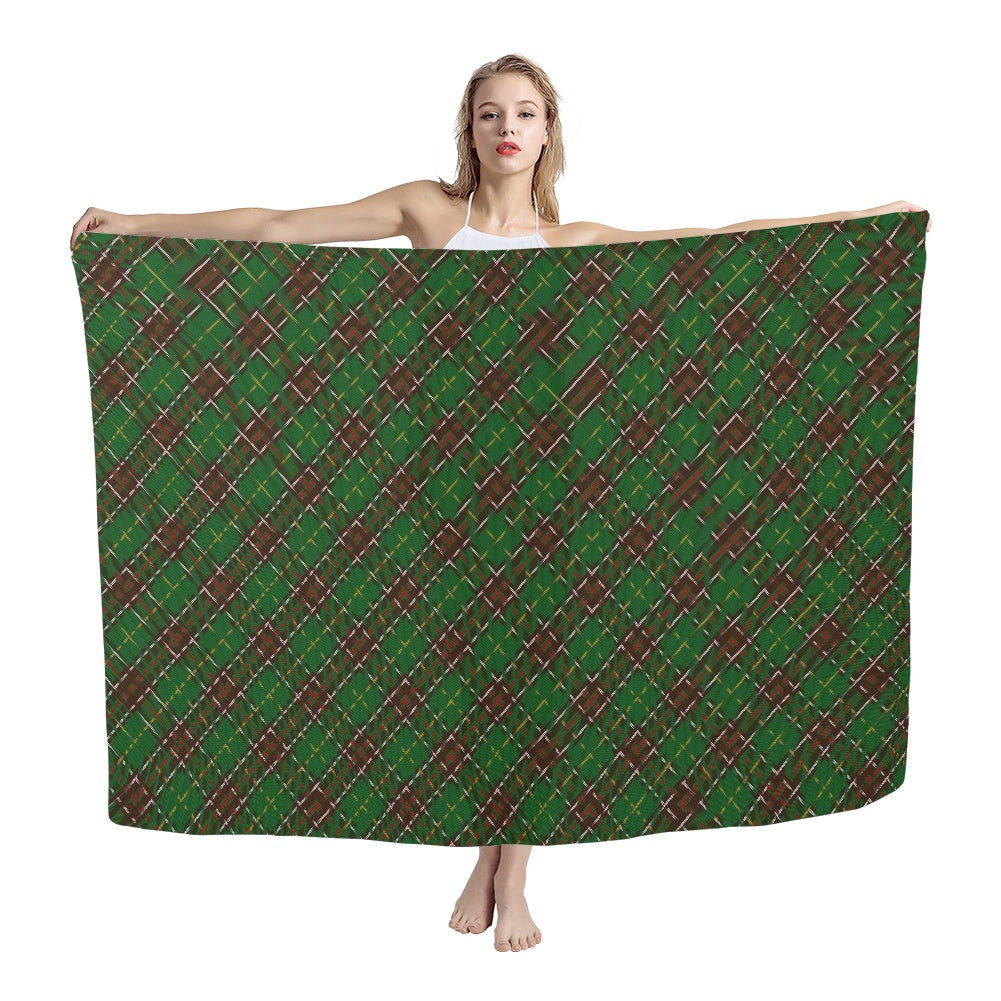 Canada - Newfoundland & Labrador Tartan Bias Chiffon Scarf