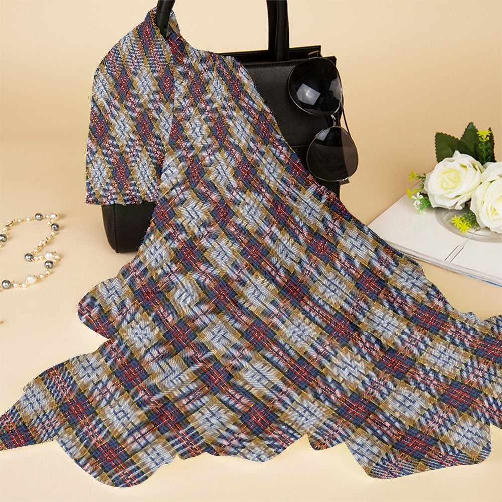 Clan MacInnes Hunting Tartan Bias Chiffon Scarf